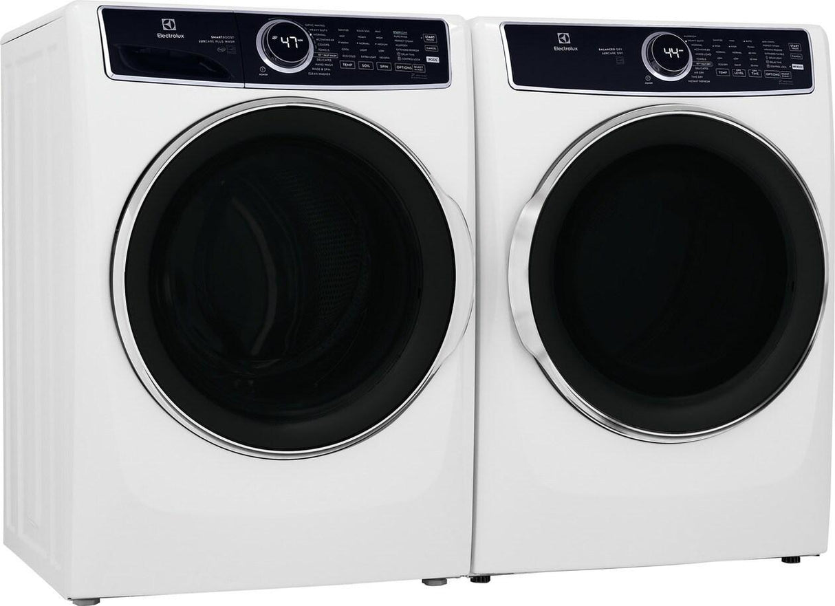 Electrolux Front Load Perfect Steam(TM) Electric Dryer with Balanced Dry(TM) and Instant Refresh - 8.0 Cu. Ft. - (ELFE7637AW)