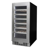 Silhouette Pro - 28 Bottle Built-in Wine Cellar In Stainless Steel - (SPRWC031D1SS)