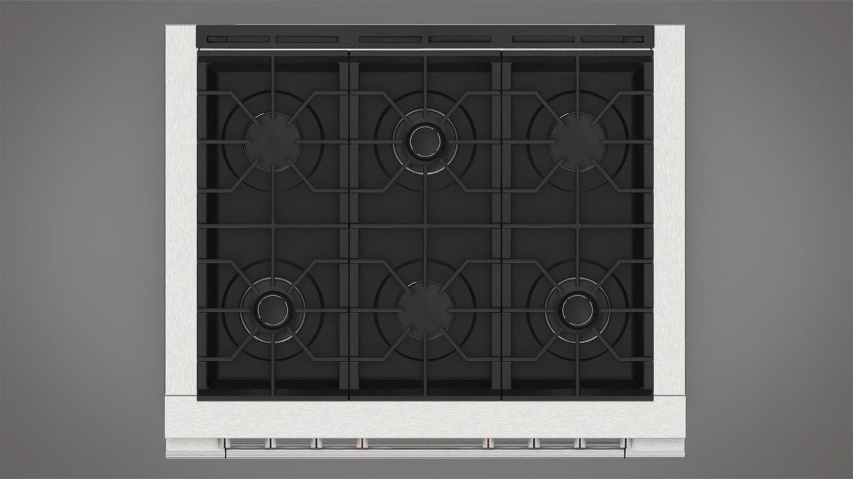 36" DUAL FUEL RANGE - (F4PDF366S1)