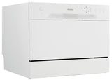 Danby 6 Place Setting Countertop Dishwasher in White - (DDW621WDB)