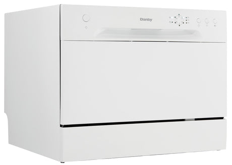 Danby 6 Place Setting Countertop Dishwasher in White - (DDW621WDB)