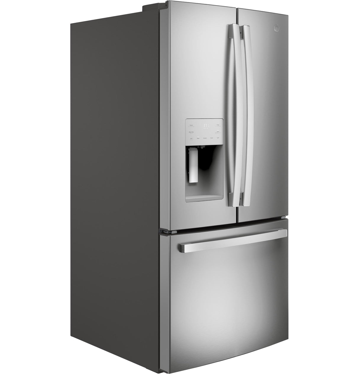 GE(R) ENERGY STAR(R) 23.6 Cu. Ft. French-Door Refrigerator - (GFE24JYKFS)