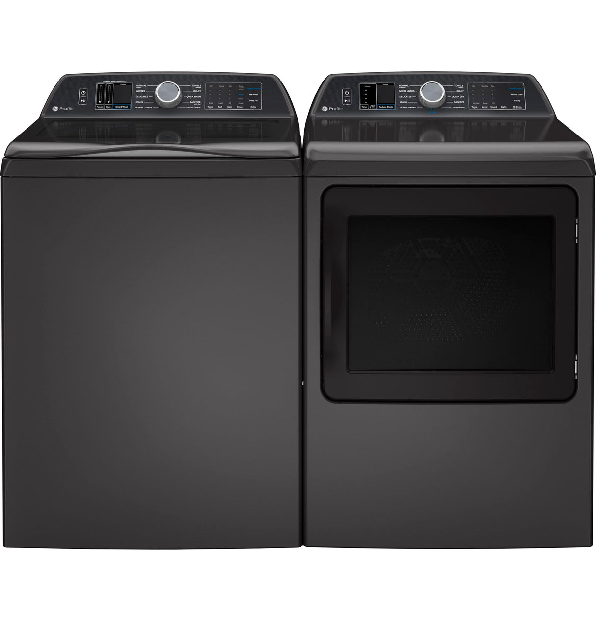 GE Profile(TM) ENERGY STAR(R) 5.3 cu. ft. Capacity Washer with Smarter Wash Technology and FlexDispense(TM) - (PTW705BPTDG)