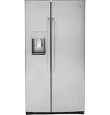 GE Profile(TM) Series 21.9 Cu. Ft. Counter-Depth Side-By-Side Refrigerator - (PZS22MYKFS)