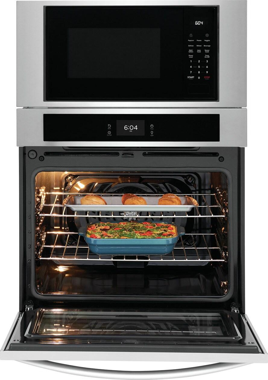 Frigidaire 30" Electric Wall Oven and Microwave Combination - (FCWM3027AS)