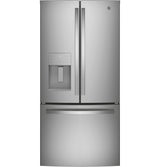 GE(R) ENERGY STAR(R) 23.6 Cu. Ft. French-Door Refrigerator - (GFE24JYKFS)