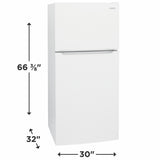 Frigidaire 20.0 Cu. Ft. Top Freezer Refrigerator - (FFTR2045VW)