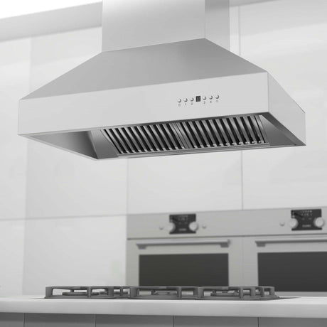 ZLINE Outdoor Approved Island Mount Range Hood in Stainless Steel (697i-304) - (697I30442)