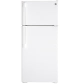 GE(R) 16.6 Cu. Ft. Top-Freezer Refrigerator - (GTS17DTNRWW)