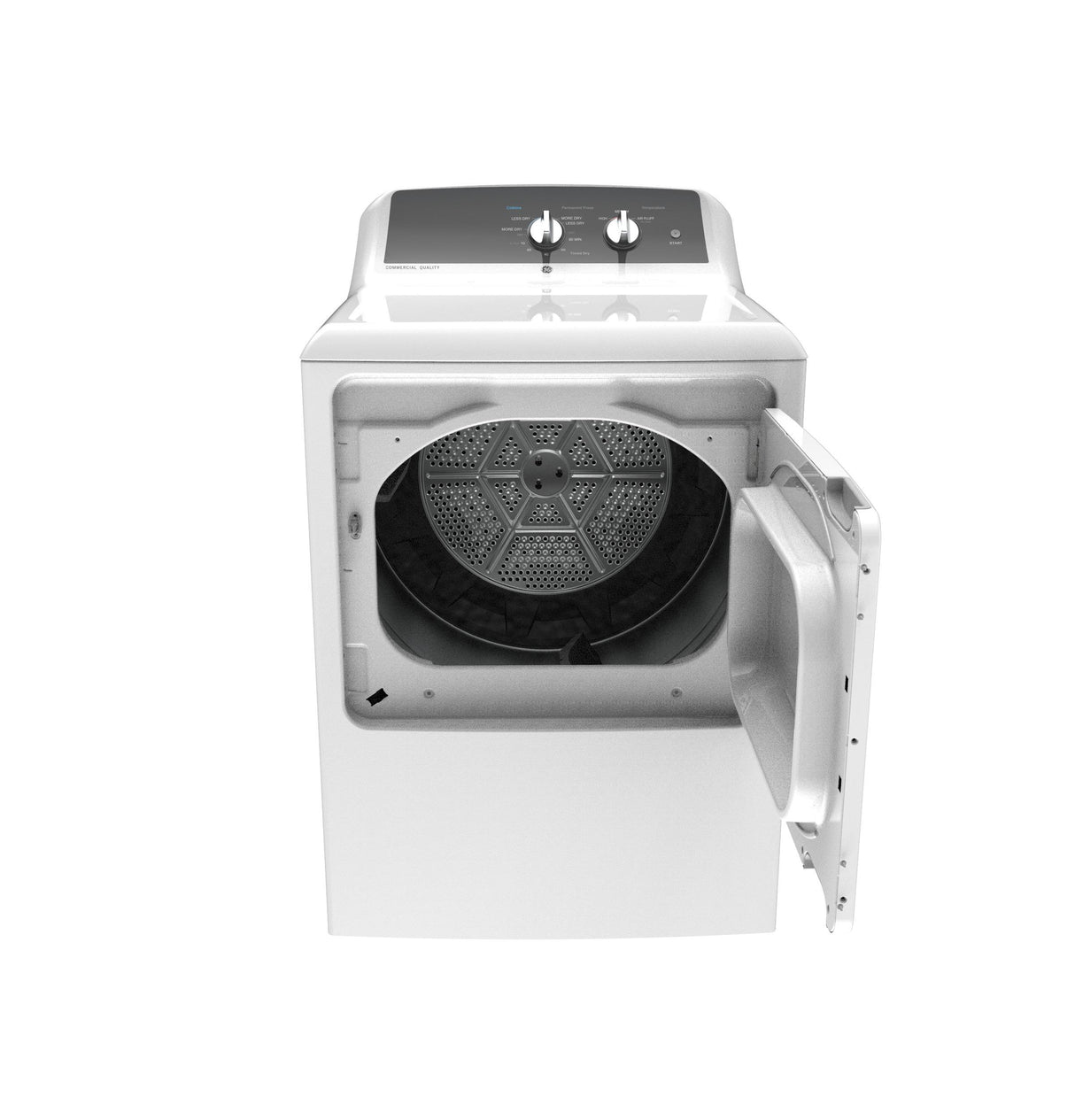 GE 6.2 cu. ft. Capacity Electric&#x00A0;Dryer&#x00A0;with Up To 120 ft. Venting&#x200B; and 5-yr Limited Warranty&#x200B; - (GTX52EASPWB)