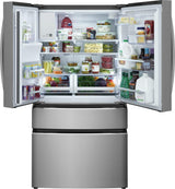 Frigidaire Gallery 21.5 Cu. Ft. Counter-Depth 4-Door French Door Refrigerator - (GRMC2273CF)