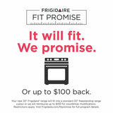 Frigidaire Gallery 30" Front Control Electric Range with Total Convection - (GCFE3060BF)