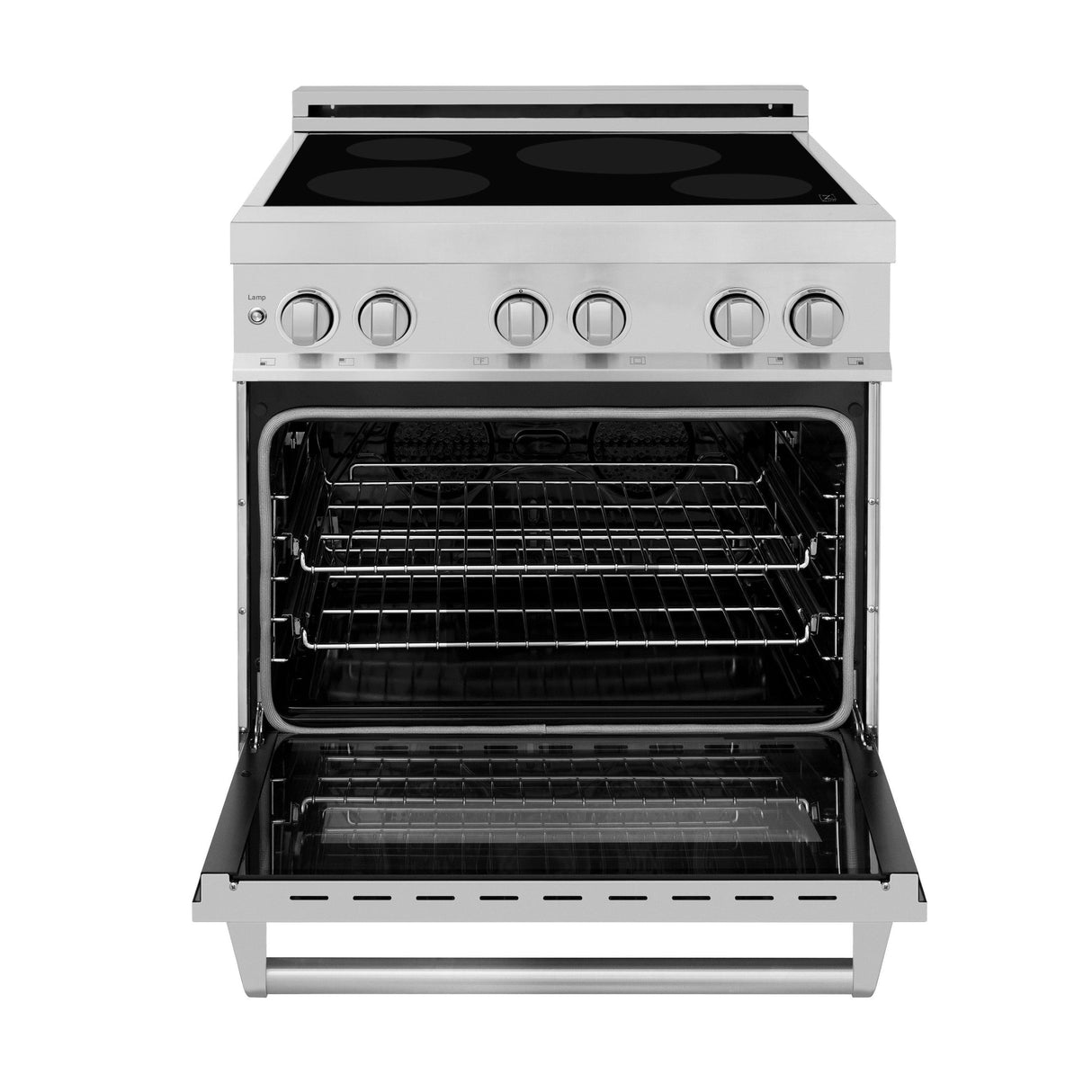 ZLINE 30" 4.0 cu. ft. Induction Range with a 4 Element Stove and Electric Oven in Stainless Steel (RAIND-30) [Color: Stainless Steel] - (RAIND30)