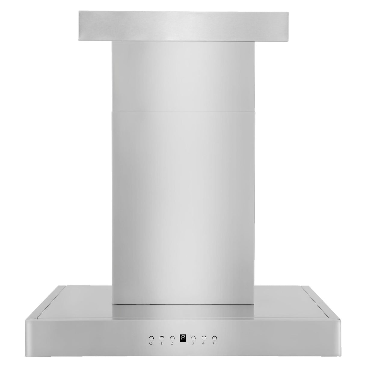 ZLINE Convertible Vent Wall Mount Range Hood in Stainless Steel with Crown Molding (KECRN) - (KECRN24)