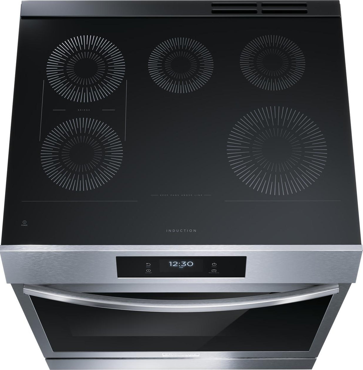 Frigidaire Gallery 30" Front Control Induction Range with Total Convection - (GCFI3060BF)