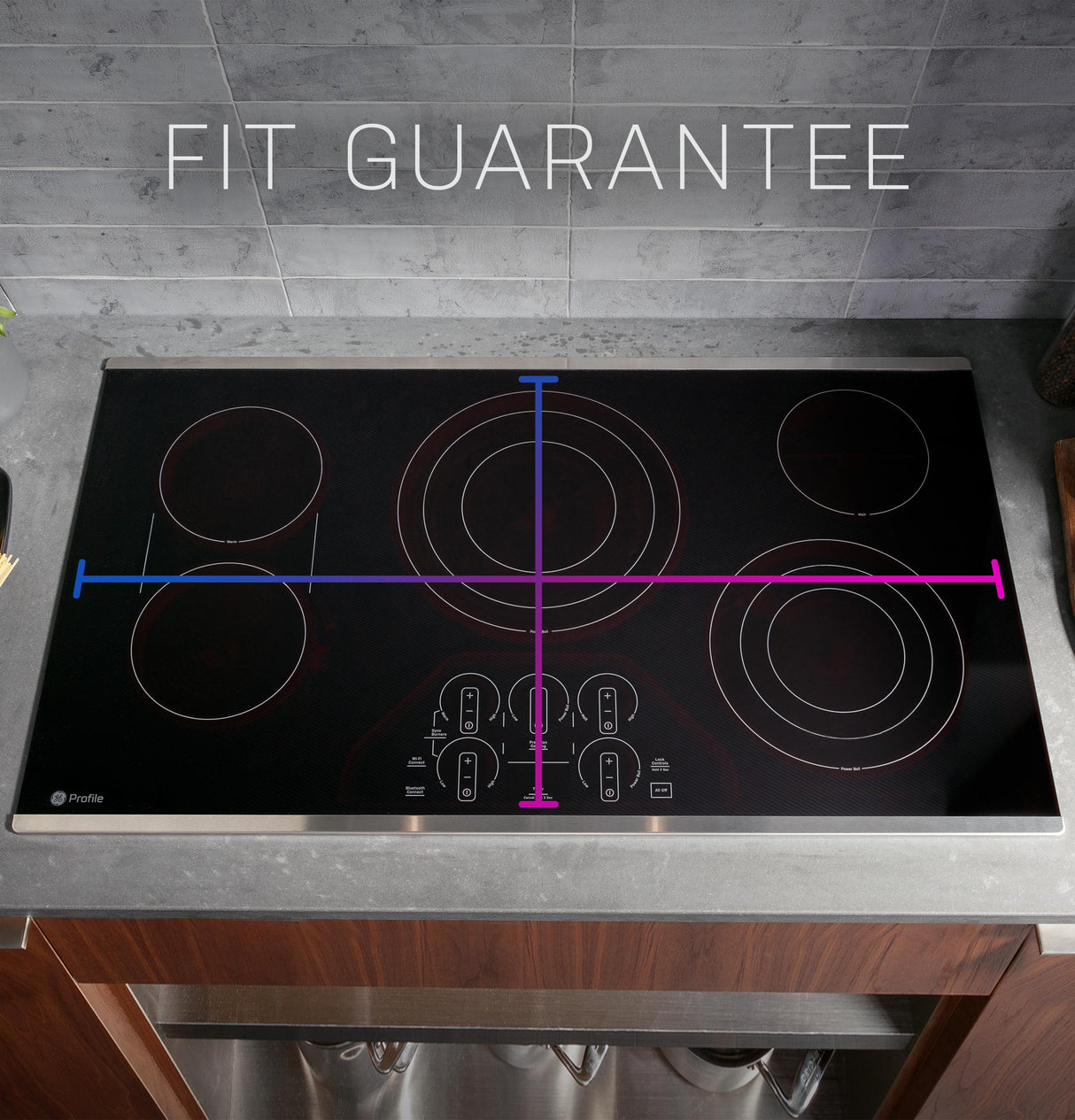 GE Profile(TM) 36" Built-In Touch Control Cooktop - (PEP9036STSS)