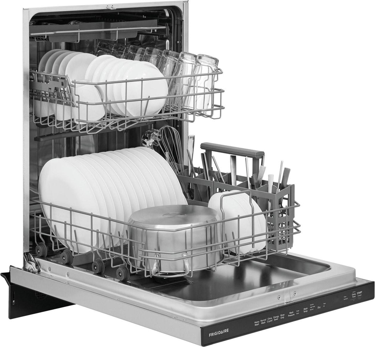 Frigidaire 24" Stainless Steel Tub Built-In Dishwasher - (FDSP4501AS)