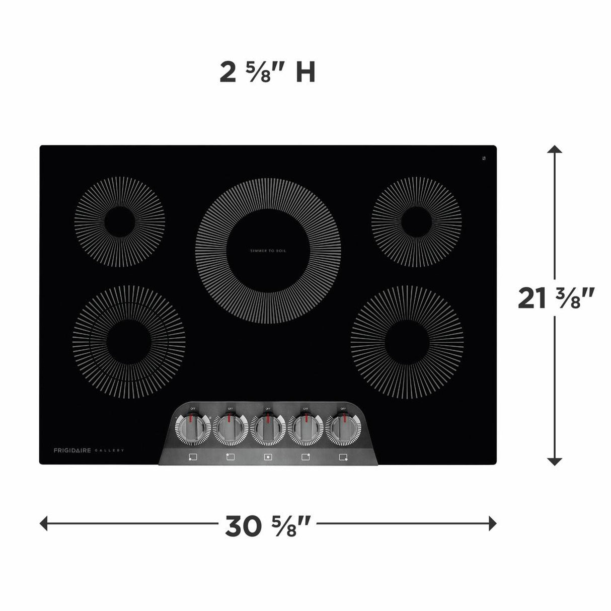 Frigidaire Gallery 30" Electric Cooktop - (GCCE3070AD)