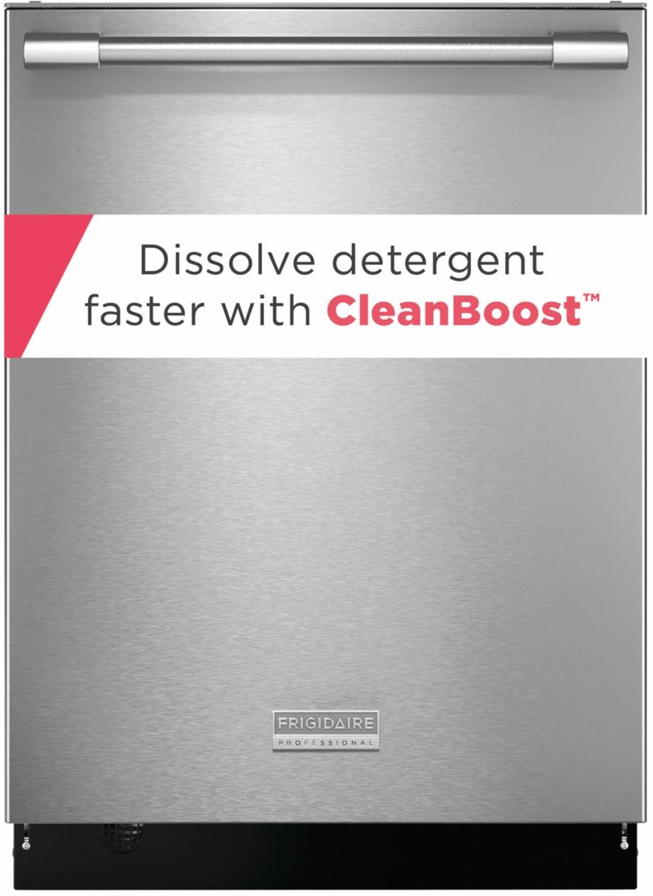 Frigidaire Professional 24" Stainless Steel Tub Built-In Dishwasher with CleanBoost(TM) - (PDSH4816AF)