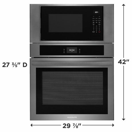 Frigidaire 30" Electric Wall Oven and Microwave Combination - (FCWM3027AD)