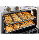 Caf(eback)(TM) 48" Smart Dual-Fuel Commercial-Style Range with 6 Burners and Griddle (Natural Gas) - (C2Y486P2TS1)