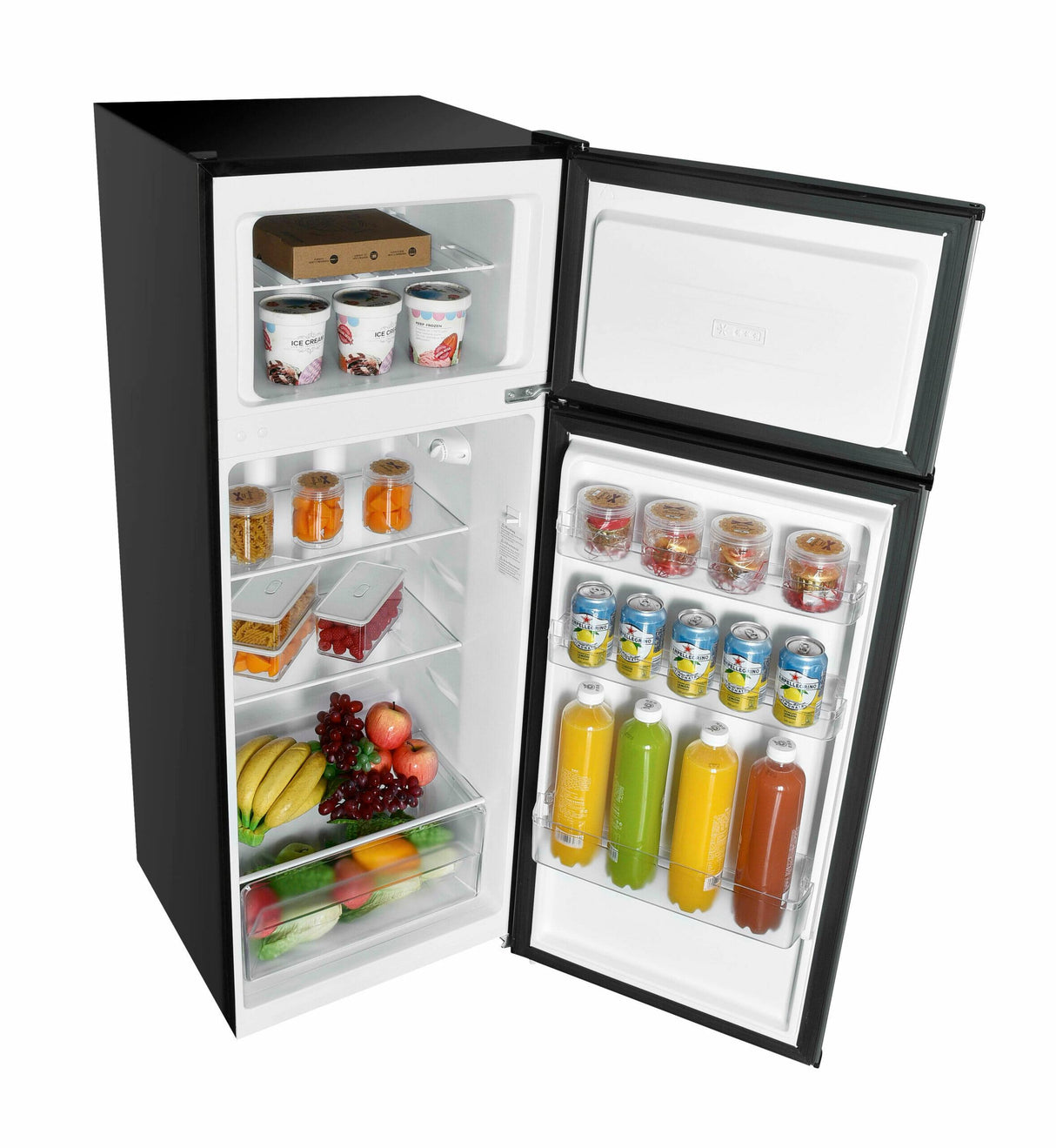 Danby 7.4 cu. ft. Apartment Size Top Mount Fridge in Stainless Steel - (DPF074B2BSLDB6)