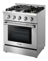 Thor Kitchen 30-inch Professional Liquid Propane Range - Hrg3080ulp - (HRG3080ULP)