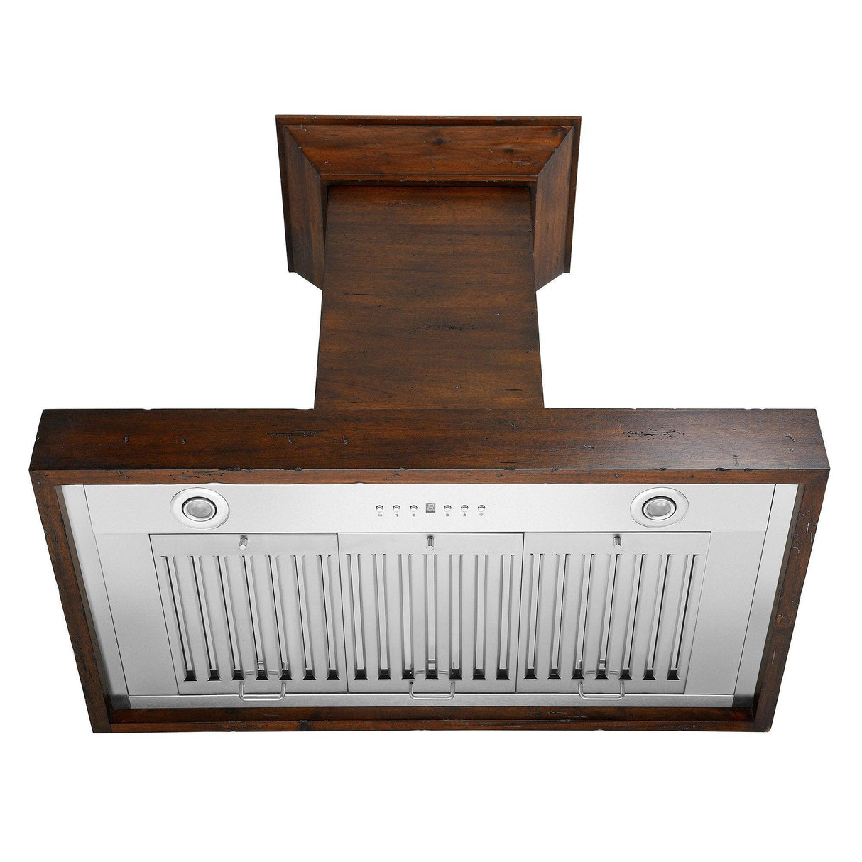 ZLINE Convertible Vent Wooden Wall Mount Range Hood in Walnut (KBRR) - (KBRR30)