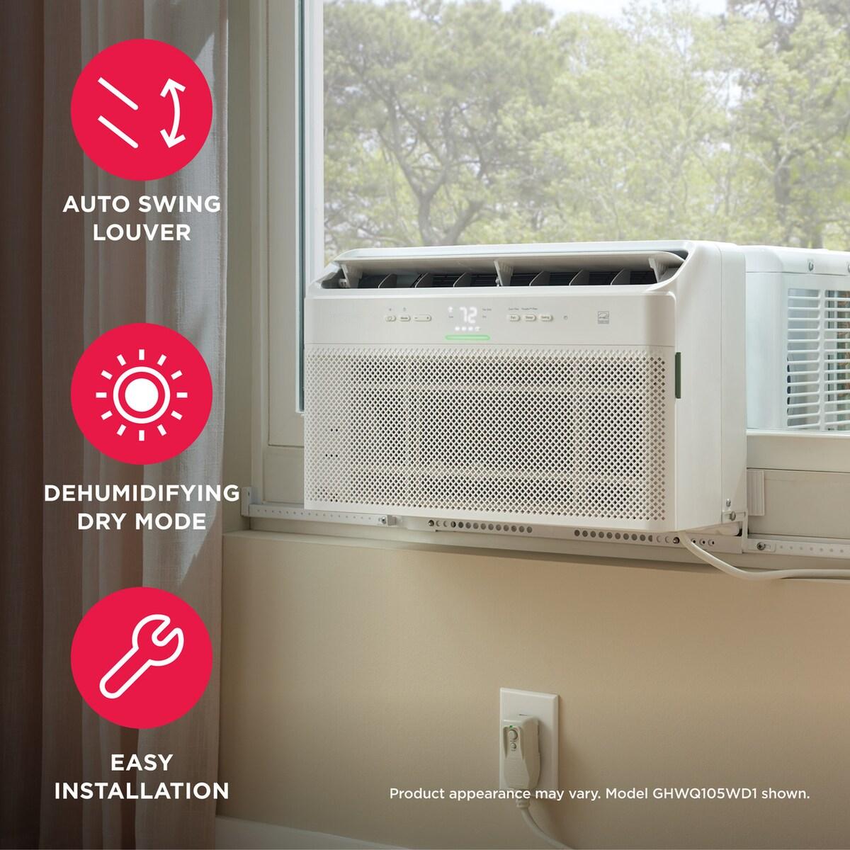 Frigidaire Gallery 10,000 BTU U-Shape Window Room Air Conditioner with Inverter and Wi-Fi (Energy Star) - (GHWQ105WD1)