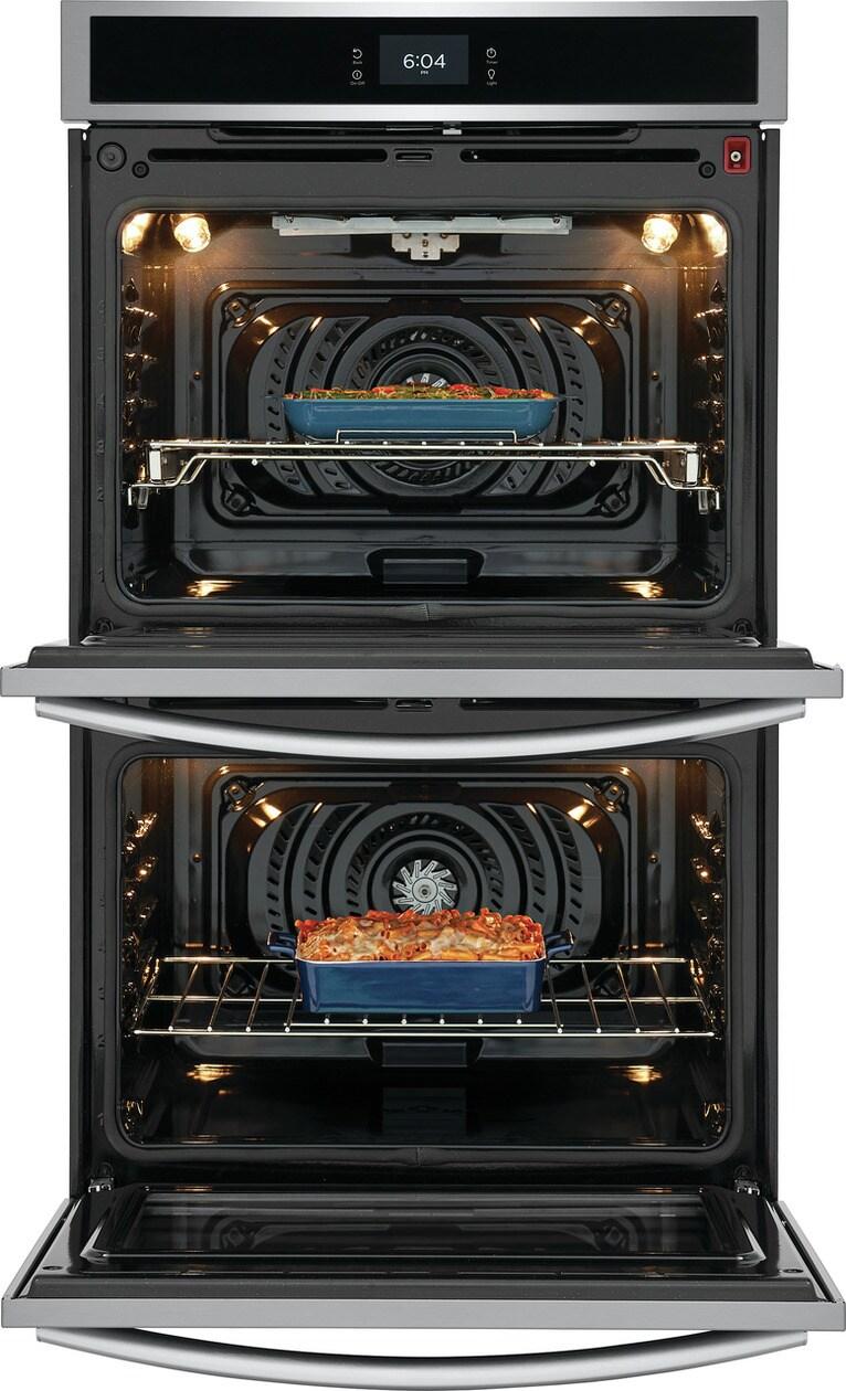 Frigidaire Gallery 30" Double Electric Wall Oven with Total Convection - (GCWD3067AF)