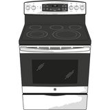 GE(R) 30" Free-Standing Electric Convection Range - (JB655SKSS)