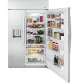 GE Profile(TM) Series 48" Smart Built-In Side-by-Side Refrigerator with Dispenser - (PSB48YSNSS)