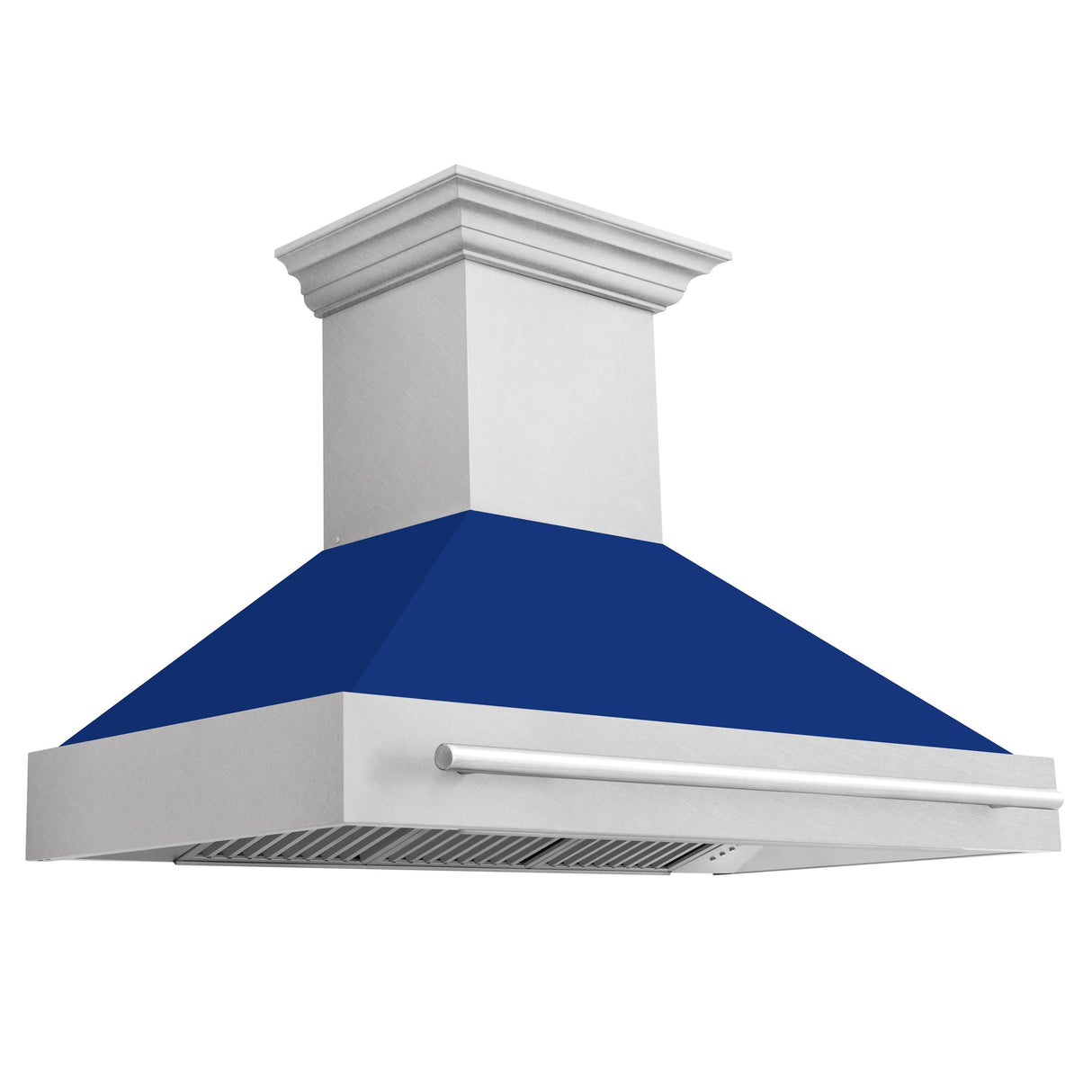 ZLINE 48 in. DuraSnow Stainless Steel Range Hood with Colored Shell Options (8654SNX-48) [Color: DuraSnow Stainless Steel] - (8654SNX48)