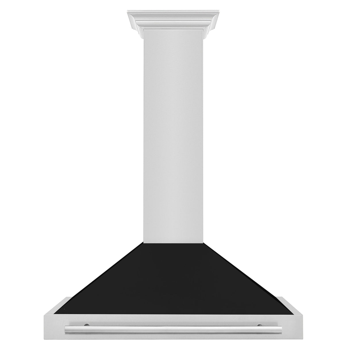 ZLINE 48 in. Convertible Stainless Steel Range Hood with Stainless Steel Handle (KB4STX-48) [Color: Black Matte] - (KB4STXBLM48)