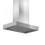 ZLINE Ducted Professional Island Mount Range Hood in Stainless Steel (KECOMi) - (KECOMI36)