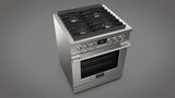 30" DUAL FUEL RANGE - (F4PDF304S1)