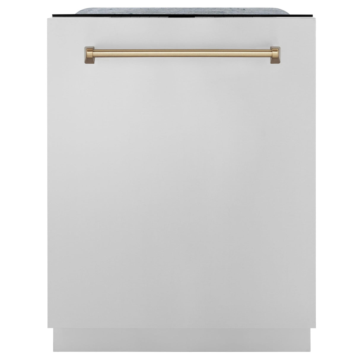 ZLINE Autograph Edition 24" 3rd Rack Top Touch Control Tall Tub Dishwasher in Stainless Steel with Accent Handle, 45dBa (DWMTZ-304-24) [Color: Champagne Bronze] - (DWMTZ30424CB)