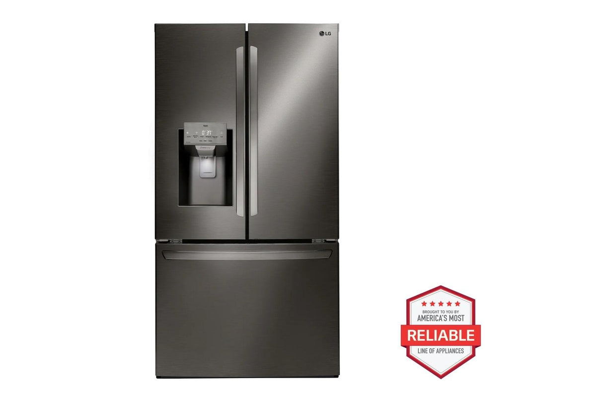 28 cu.ft 3 Door French Door, Standard Depth, Ice and Water with Single Ice - (LRFS28XBD)