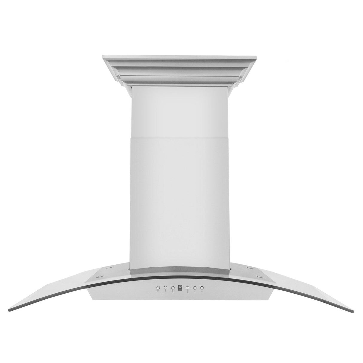 ZLINE Wall Mount Range Hood in Stainless Steel with Built-in ZLINE CrownSound Bluetooth Speakers (KZCRN-BT) - (KZCRNBT36)