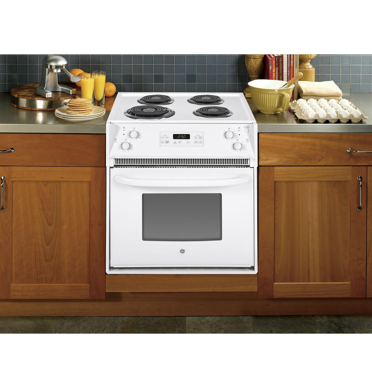 GE(R) 27" Drop-In Electric Range - (JM250DTWW)