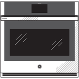 GE Profile(TM) 30" Smart Built-In Convection Single Wall Oven with No Preheat Air Fry and Precision Cooking - (PTS7000SNSS)