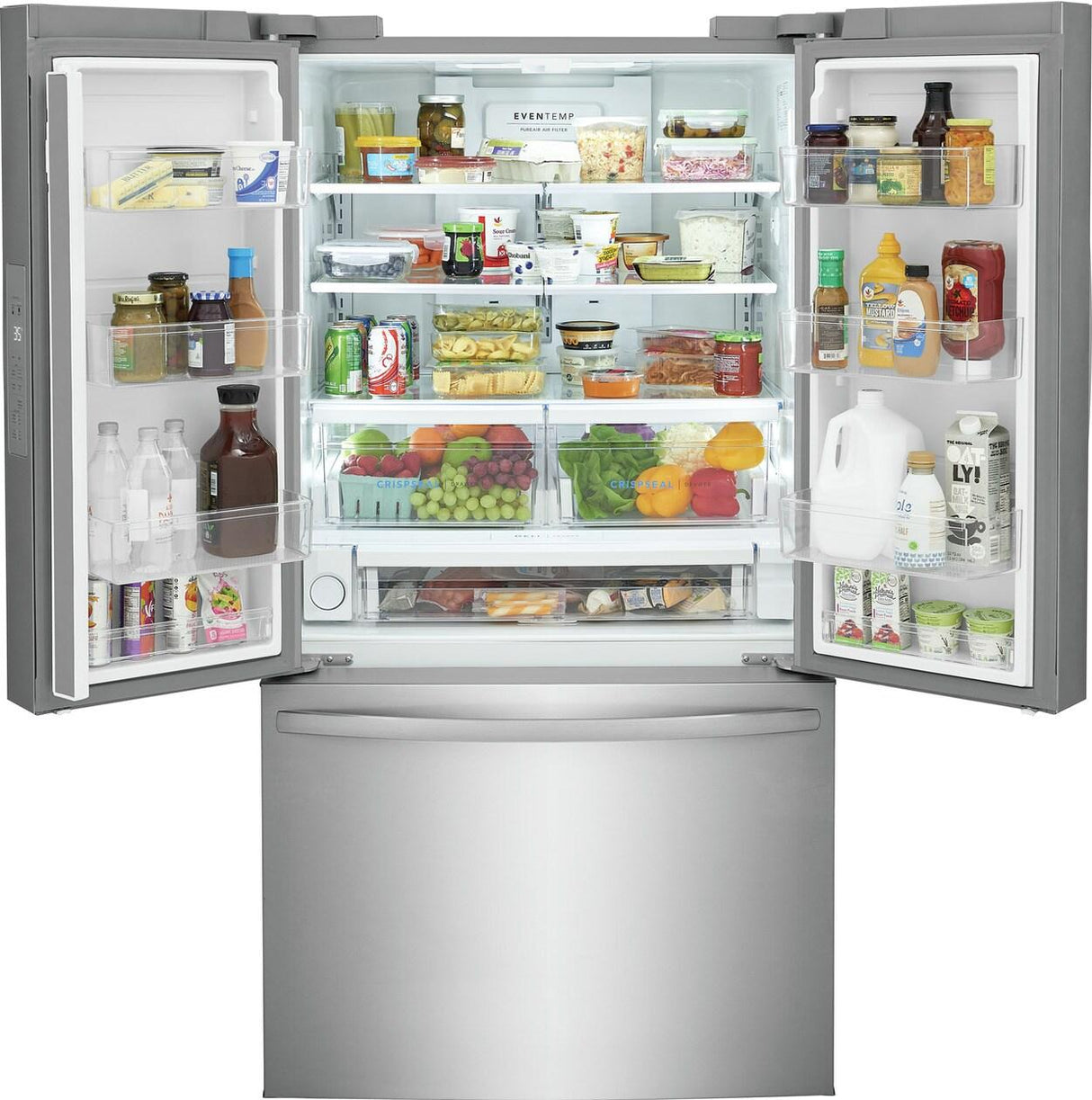 Frigidaire 28.8 Cu. Ft. Standard-Depth French Door Refrigerator - (FRFN2823AS)