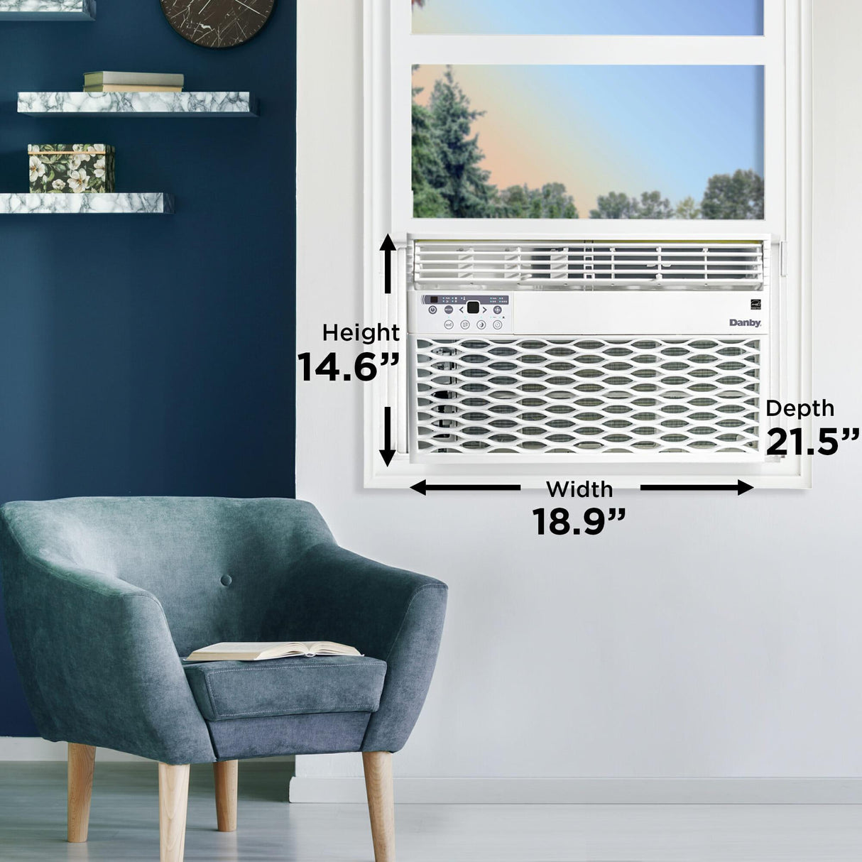 Danby 12,000 BTU Window AC in White - (DAC120EB6WDB6)