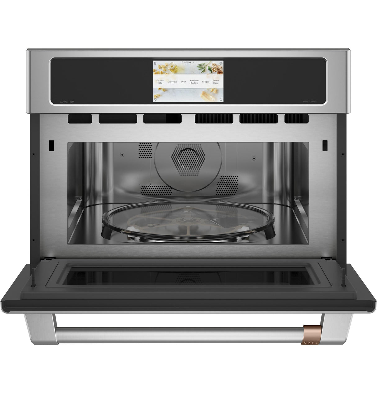 Caf(eback)(TM) 27" Smart Five in One Oven with 120V Advantium(R) Technology - (CSB912P2NS1)