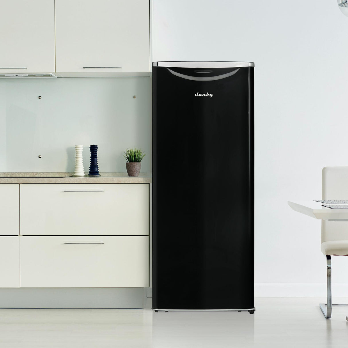 Danby 11.0 cu. ft. Apartment Size Fridge in Black - (DAR110A3MDB)