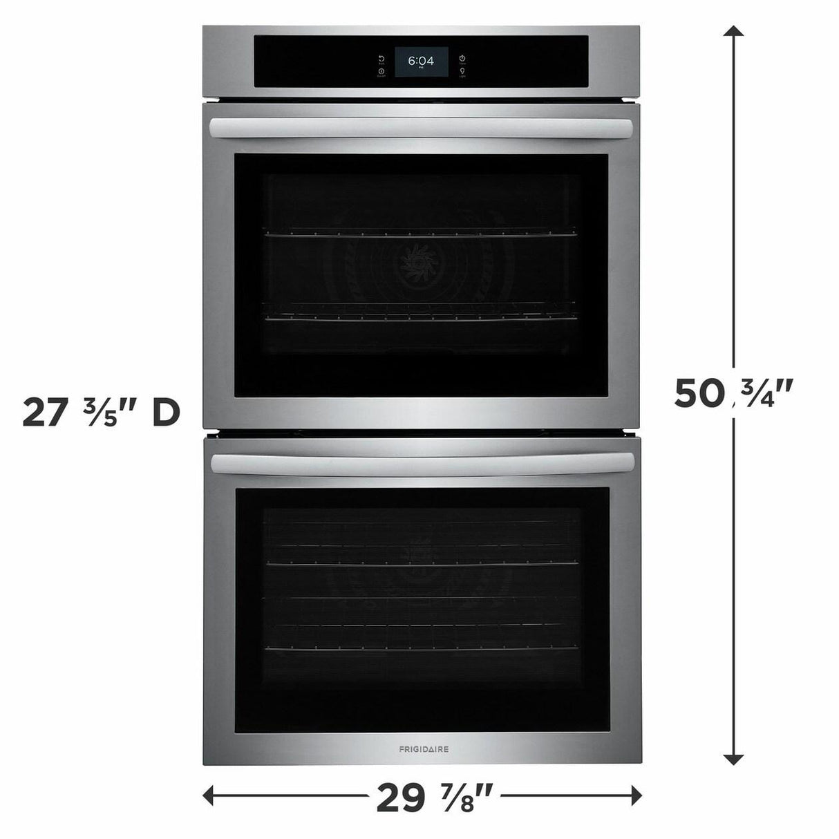 Frigidaire 30" Double Electric Wall Oven with Fan Convection - (FCWD3027AS)