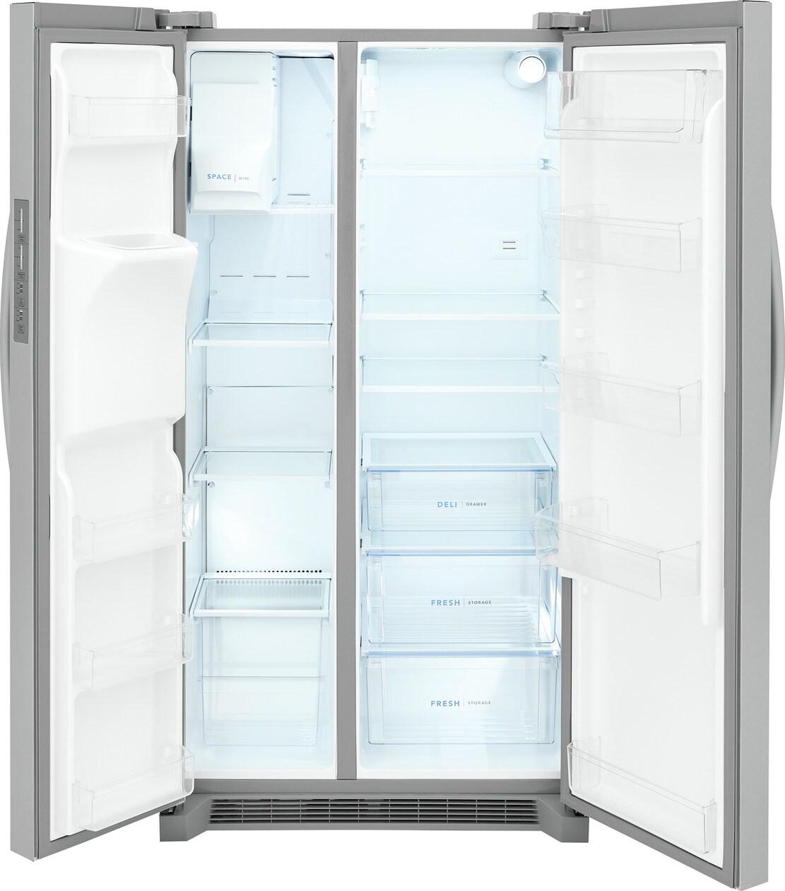 Frigidaire 22.3 Cu. Ft. 36" Counter Depth Side by Side Refrigerator - (FRSC2333AS)