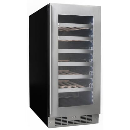 Silhouette Pro - 28 Bottle Built-in Wine Cellar In Stainless Steel - (SPRWC031D1SS)