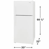 Frigidaire 20.0 Cu. Ft. Top Freezer Refrigerator - (FFHT2022AW)