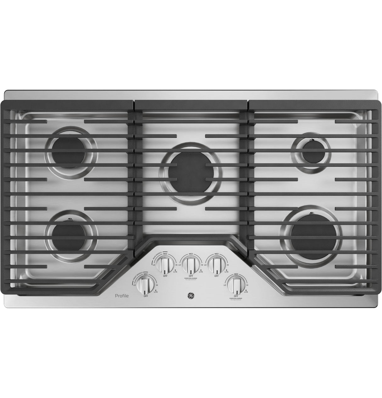 GE Profile(TM) 36" Built-In Gas Cooktop with Five Burners - (PGP7036SLSS)